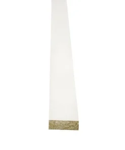 Dakota™ 1/2 X 1-1/2 X 8' White Paintable Prefinished Board