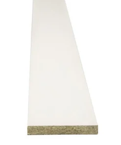 Dakota™ 1/2 X 3-1/2 X 8' White Paintable Prefinished Board