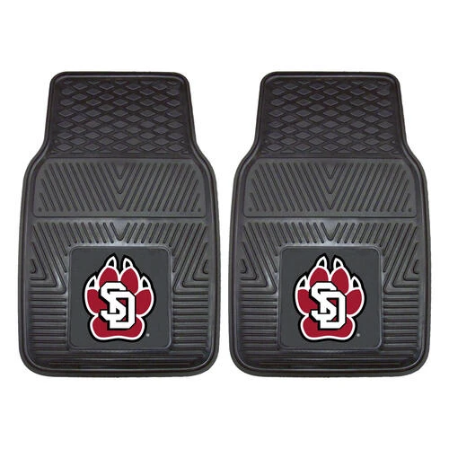 Fanmats NCAA Heavy Duty Vinyl Car Mat - University Of South Dakota Coyotes 1 Fanmats NCAA Heavy Duty Vinyl Car Mat - University Of South Dakota Coyotes