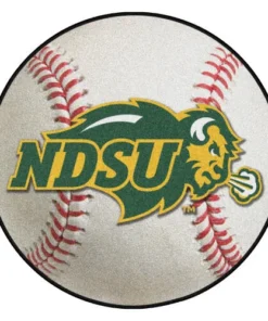 Fanmats NCAA Baseball Mat 27" Diameter - North Dakota State University Bison