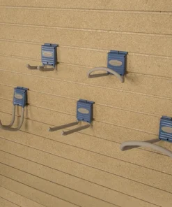 Dakota™ 3/4 X 4 X 8 Paintable Slatwall Panel -Dakota Store 193 04various slatwall accessories