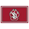 Fanmats NCAA Area Rug 4' X 6' - University Of South Dakota Coyotes