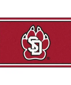 Fanmats NCAA Area Rug 4' X 6' - University Of South Dakota Coyotes