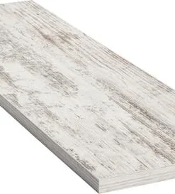 Dakota™ 5/8" X 7-3/4"W X 2'L Barnwood Prefinished Decorative Square Edge Shelf -Dakota Store 211 5800 P barnwood shelf 3