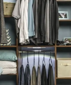 Dakota Closets™ 24" Chrome Closet Wardrobe Rod - 2 Pack -Dakota Store 2110495 wardrobe rods alt