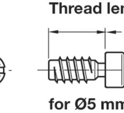 Dakota Closets™ Black Cam Lock Connectors - 8 Pack 7 Dakota Closets™ Black Cam Lock Connectors - 8 Pack -Dakota Store 2110504 ALT2