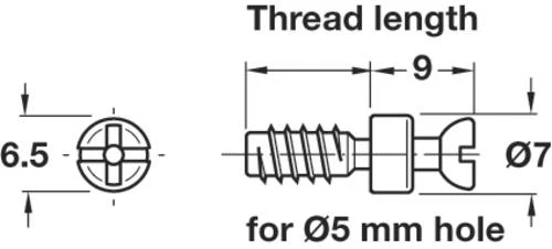 Dakota Closets™ Black Cam Lock Connectors - 8 Pack 3 Dakota Closets™ Black Cam Lock Connectors - 8 Pack - Image 3