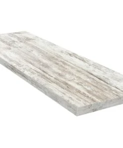 Dakota™ 1-1/8" X 11-3/4"W X 3'L Barnwood Thick Wall Shelf