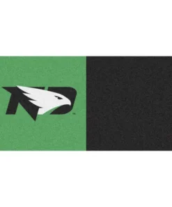Fanmats NCAA 18" X 18" Carpet Tiles (45 Sq.ft/ctn) - University Of North Dakota Fighting Hawks