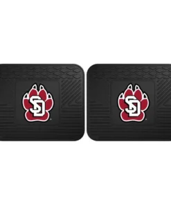 Fanmats NCAA Utility Car Mat (2-Pack) - University Of South Dakota Coyotes