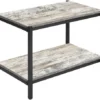 Dakota™ 2-Shelf Barnwood End Table