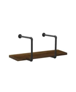Dakota™ 36"W X 14"D Bourbon Thick Pipe Wall Shelf