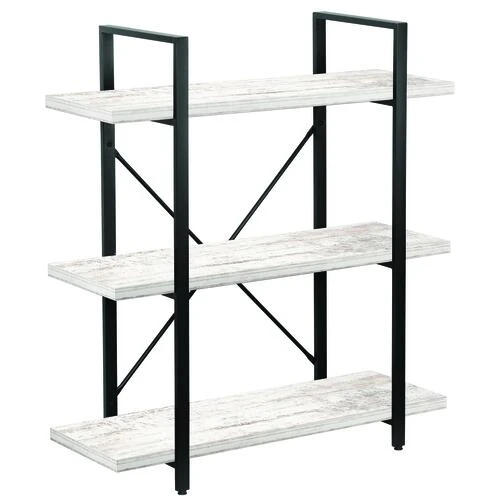 Dakota™ 3-Shelf Barnwood Designer Bookshelf Dakota™ 3-Shelf Barnwood Designer Bookshelf -Dakota Store 290 1708 Barnwood