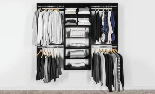 Dakota Closets™ 75"W X 61"H Java Closet System 1 Dakota Closets™ 75"W X 61"H Java Closet System