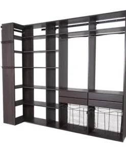 Dakota Closets™ 101"W X 86-1/2"H Java Closet System