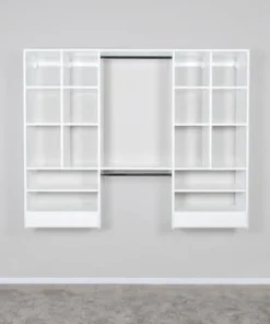 Dakota Closets™ 75"W X 61"H White Closet System