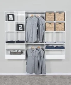Dakota Closets™ 75"W X 61"H White Closet System 6 Dakota Closets™ 75"W X 61"H White Closet System -Dakota Store 2905628 ALT