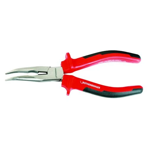 ROTHENBERGER Angled Long Nose Pliers 1 ROTHENBERGER Angled Long Nose Pliers
