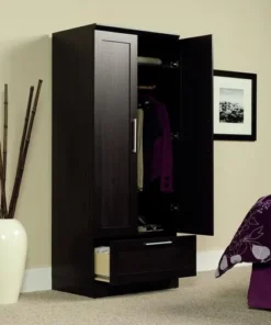 Sauder® HomePlus Dakota Oak® Wardrobe/Storage Cabinet -Dakota Store 411312 134 03rtQM