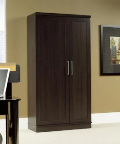 Sauder® HomePlus Dakota Oak® Wide Storage Cabinet -Dakota Store 411572 134 50M