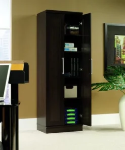 Sauder® HomePlus Dakota Oak® Storage Cabinet -Dakota Store 411985 134 50RTM