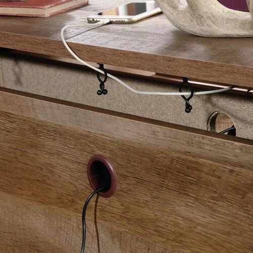 Sauder® Dakota Pass® Craftsman Oak® Entryway Storage Cabinet With USB Ports 7 Sauder® Dakota Pass® Craftsman Oak® Entryway Storage Cabinet With USB Ports - Image 7