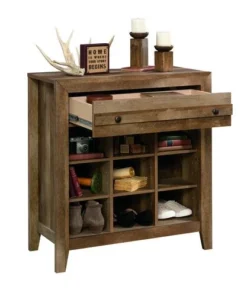 Sauder® Dakota Pass® Craftsman Oak® Entryway Storage Cabinet With USB Ports 18 Sauder® Dakota Pass® Craftsman Oak® Entryway Storage Cabinet With USB Ports -Dakota Store 423982 146 4CL