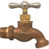 Prier Rough Brass 3/4" Brass Hose Bibb