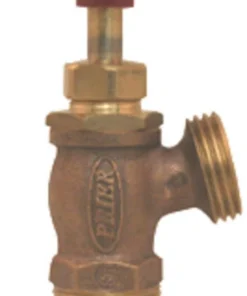 Prier® 1/2" MIP X 3/4" GHT Brass Boiler Drain