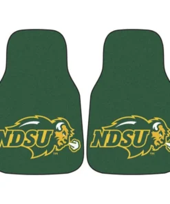 Fanmats NCAA Printed Carpet Car Mat - North Dakota State University Bison