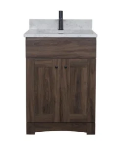 Dakota™ Monroe 24"W X 21-5/8"D Bourbon Bathroom Vanity Cabinet