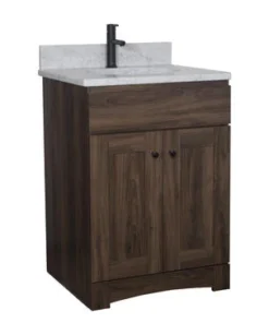 Dakota™ Monroe 24"W X 21-5/8"D Bourbon Bathroom Vanity Cabinet -Dakota Store 605 3061 P monroe bourbon 2