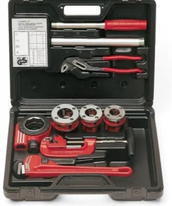 ROTHENBERGER Super Cut Deluxe Manual Pipe Threading Kit
