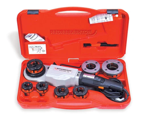 ROTHENBERGER S-TRONIC 2000 1/2" - 2" NPT Pipe Threading Machine 1 ROTHENBERGER S-TRONIC 2000 1/2" - 2" NPT Pipe Threading Machine