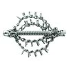 ROTHENBERGER Chain Spinning Head Without Ring - 5/8" Spikes