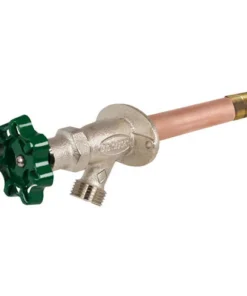 PrierĀ® 3/4" MIP X 1/2" FIP X 2" L Heavy-Duty Wall Hydrant