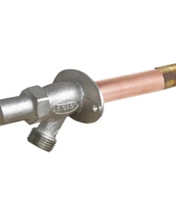 Prier® C-234 3/4" MIP X 1/2" FIP X 2" L Key-Operated Heavy-Duty Wall Hydrant