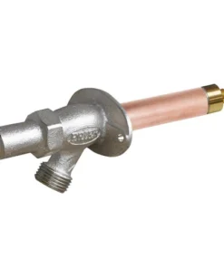 Prier® C-234 1/2" PEX Crimp 18" L Key-Operated Heavy-Duty Wall Hydrant