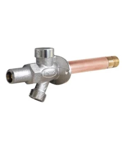 Prier® 1/2" MIP X Sweat X 2" L Anti-Siphon Key-Operated Wall Hydrant