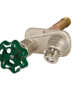 Prier® C-434 3/4" MIP X 1/2" FIP X 2" L Self-Draining Anti-Siphon Heavy-Duty Wall Hydrant