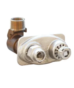 Prier® 1" MIP X 3/4" FIP X 2" L Commercial Self-Draining Heavy-Duty Wall Hydrant