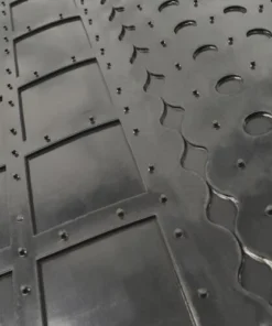 Fanmats NCAA Heavy Duty Vinyl Cargo Mat - University Of South Dakota Coyotes -Dakota Store CargoNibbed