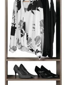 Dakota Closets™ 25-1/2"W X 61-1/4"H Cottage Deluxe Closet Starter Kit