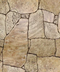 DPI™ Earth Stone 4' X 8' Dakota Stone Wall Panel