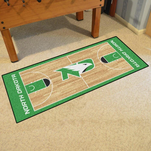 Fanmats NCAA Basketball Court Runner Mat 2'6" X 6' - University Of North Dakota Fighting Hawks 2 Fanmats NCAA Basketball Court Runner Mat 2'6" X 6' - University Of North Dakota Fighting Hawks - Image 2