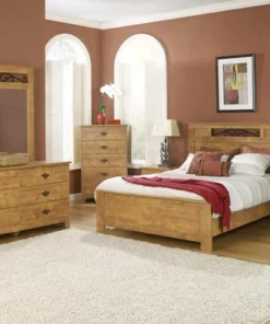 Dakota™ King Knotty Pine Bedroom Suite
