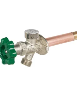 PrierĀ® P-164 1/2" MIP X Sweat X 2" L Anti-Siphon Heavy-Duty Wall Hydrant