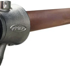 PrierĀ® P-118 1/2" Sweat X 4" L Satin Nickel Finish Single-Handle Hot & Cold Anti-Siphon Wall Hydrant