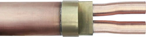 Prier® P-118 1/2" Sweat X 4" L Satin Nickel Finish Single-Handle Hot & Cold Anti-Siphon Wall Hydrant 4 Prier® P-118 1/2" Sweat X 4" L Satin Nickel Finish Single-Handle Hot & Cold Anti-Siphon Wall Hydrant - Image 4