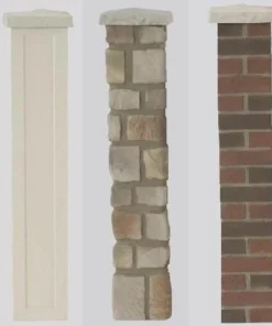 Landmark Accents® 8" X 8" X 44" Dakota Blend Deck Sleeve